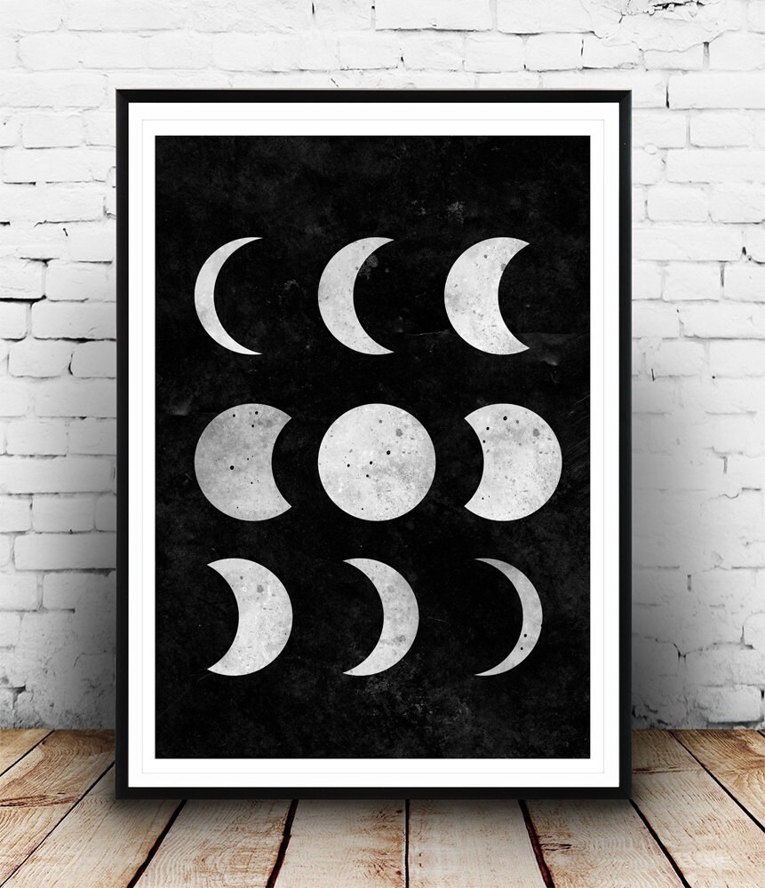 11+ Moon Phases Artwork Pics