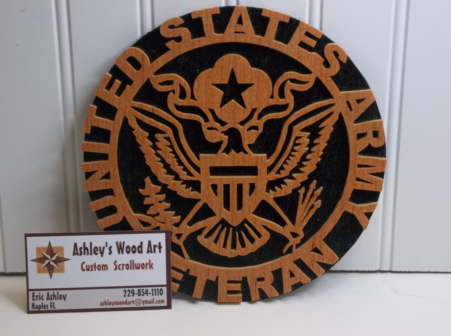 US Army Veteran Plaque