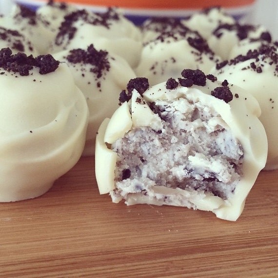 6 Cookies & Cream Truffles. NonGMO by JackValleyTruffles on Etsy