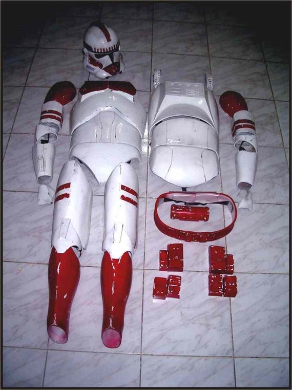 life size clone trooper armor