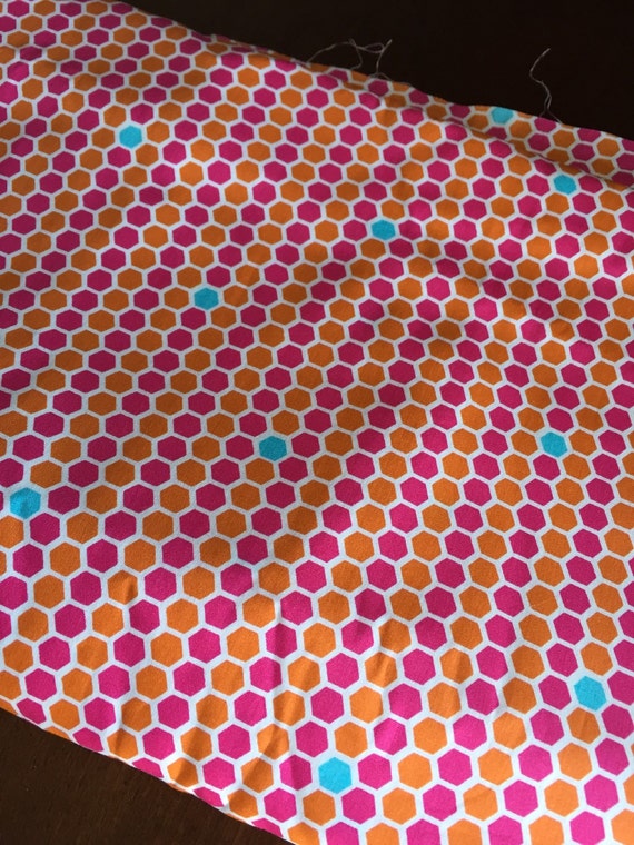 Hexagon Pattern Fabric 60