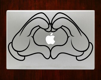 Mickey Heart: A 3D gesture of love for your decor! one-piece model- STL File f