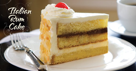 ITALIAN RUM CAKE 10inch diametermakes 14 by SeafoodSamurais
