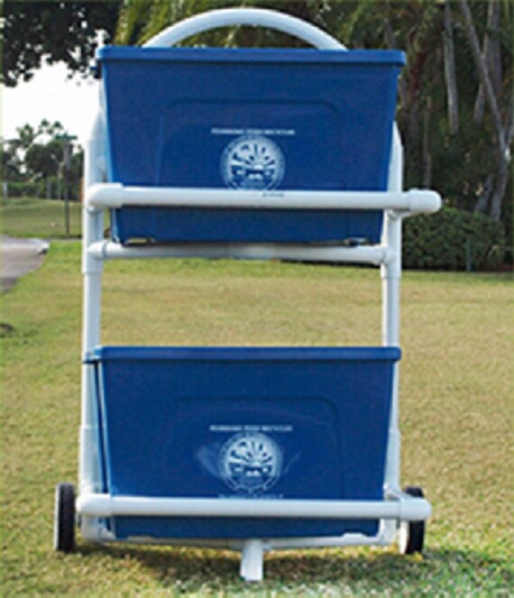 Recycling PVC Cart 1 Most Others use 1/2 or 3/4 by Zcifi on Etsy