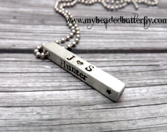boyfriend necklace bar necklaces