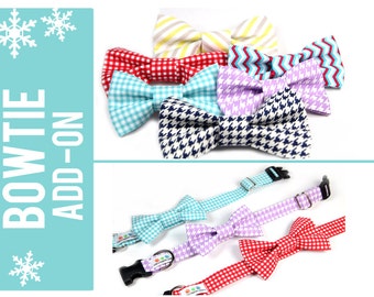 Dog Bow Tie, Removable Bow Tie for Dogs - Wedding Bow tie, Formal Events - You choose the pattern and size