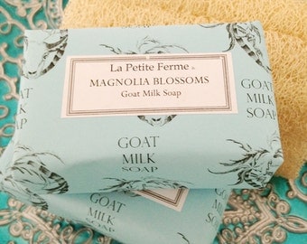 Magnolia Blossoms goat milk soap