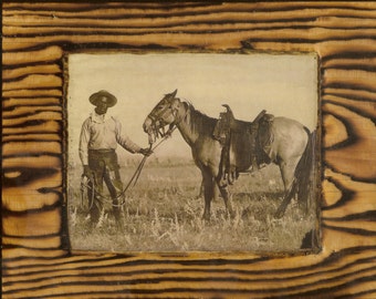 Black Cowboy - Wooden Plaque