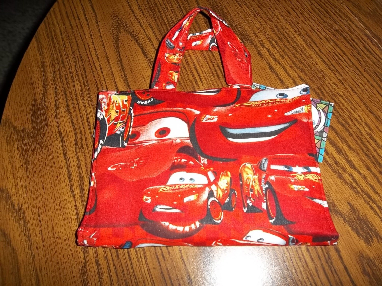 Crayon Tote Bag Cars Lightning McQueen Kids Craft Kit