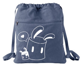 Marshmallow Bunny Backpack - kawaii japanese design cute backpack bunnies fairy kei bag