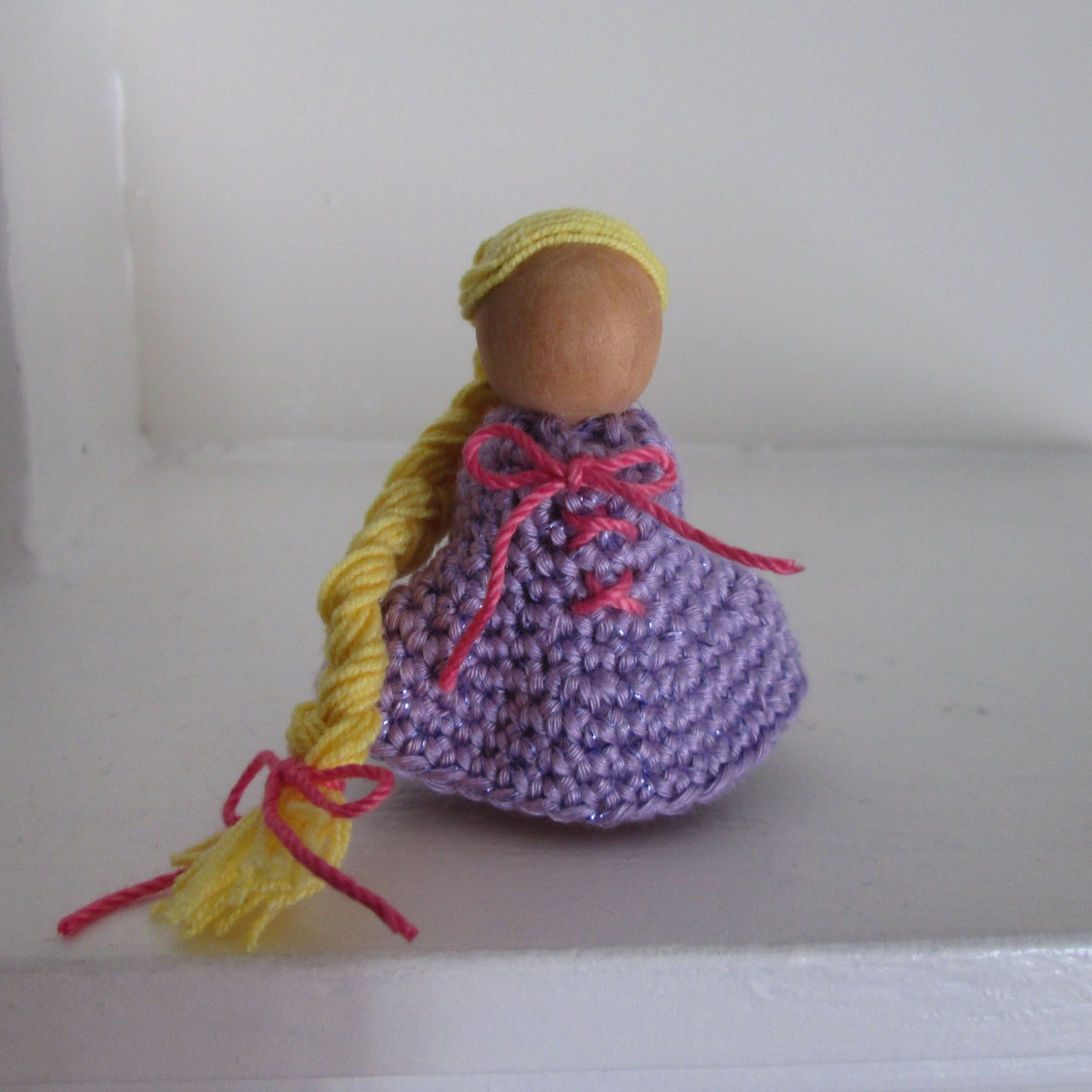 rapunzel peg doll