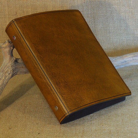 Klassische Leder 6 Ringbuch A5 Organizer Filofaxkompatibel