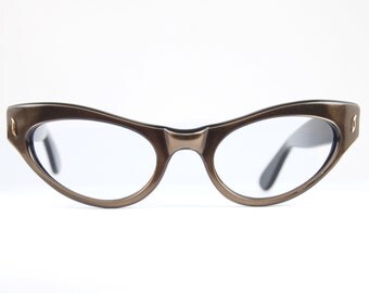 1960s Vintage aqua green jade Grace Kelly sunglasses by ...