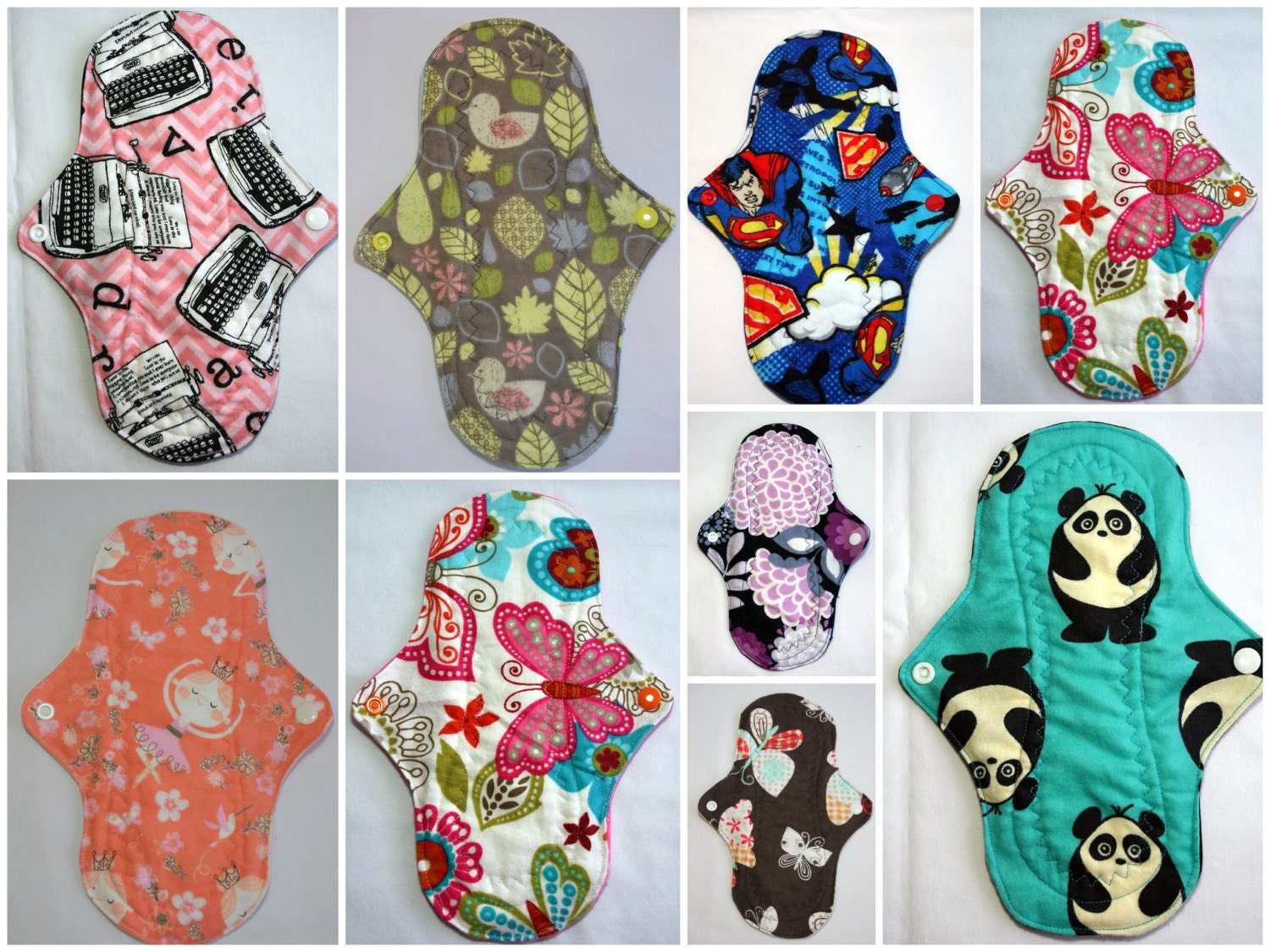 Kiki Cloth Pads Sewing Pattern PDF Pattern