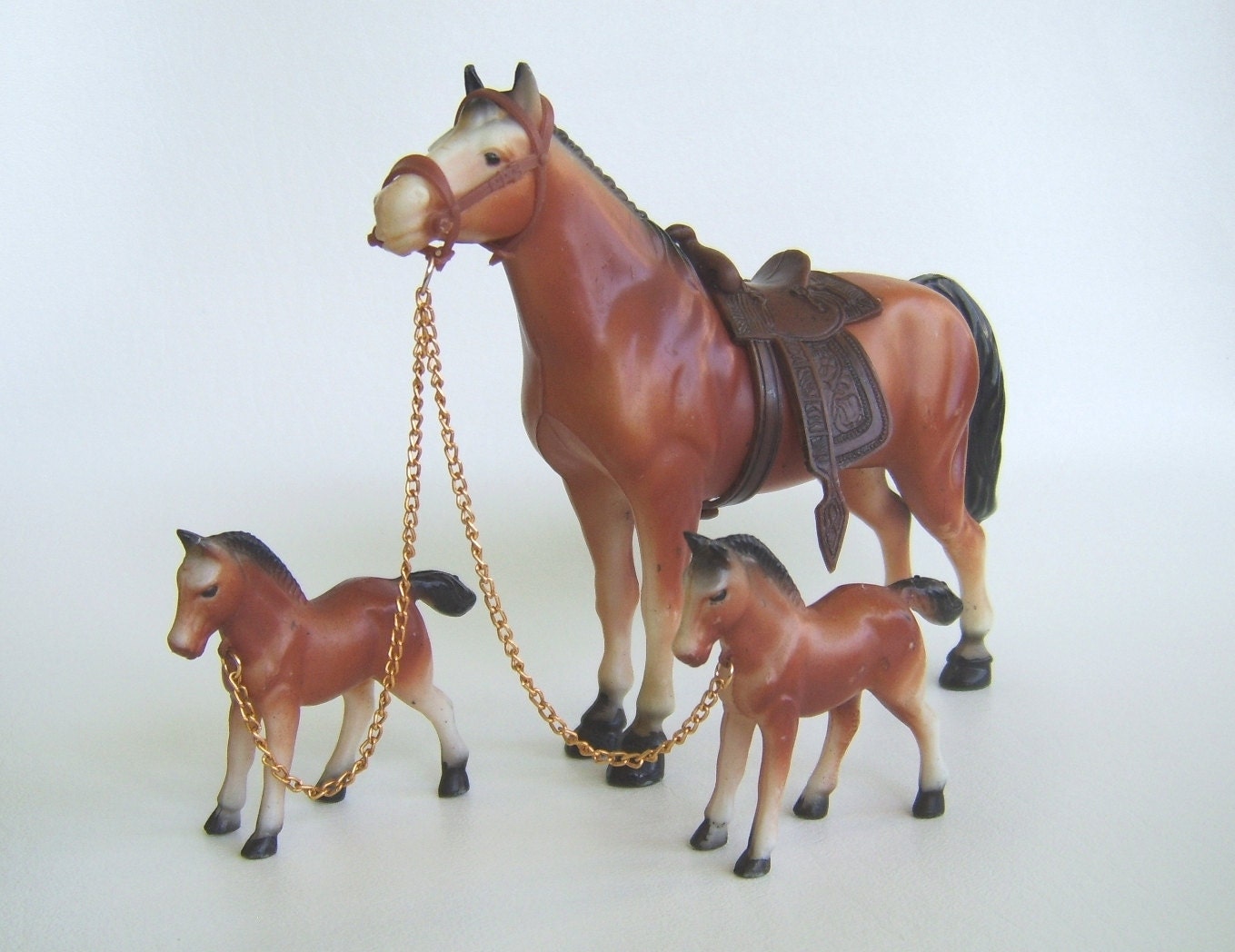 Vintage Horse Toy Figurine Collectible Hong Kong Mare Pony