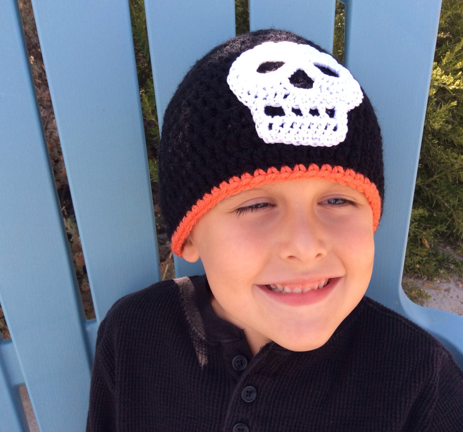 Boy's Skull Beanie
