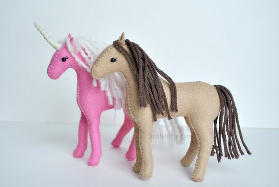 horse stuffed animal pattern