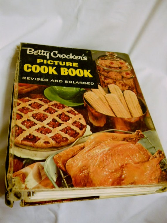 Vintage 50s Betty Crocker's Picture Cookbook by luvvinjewels