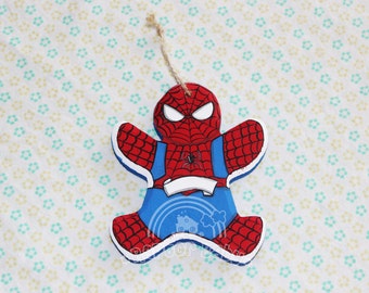 spiderman personalized ornament