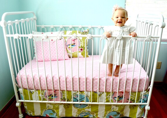 items similar to love birds shabby chic crib bedding on etsy items similar to love birds shabby chic crib bedding on etsy