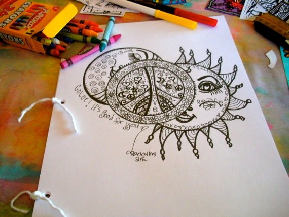 art therapy coloring book pdf