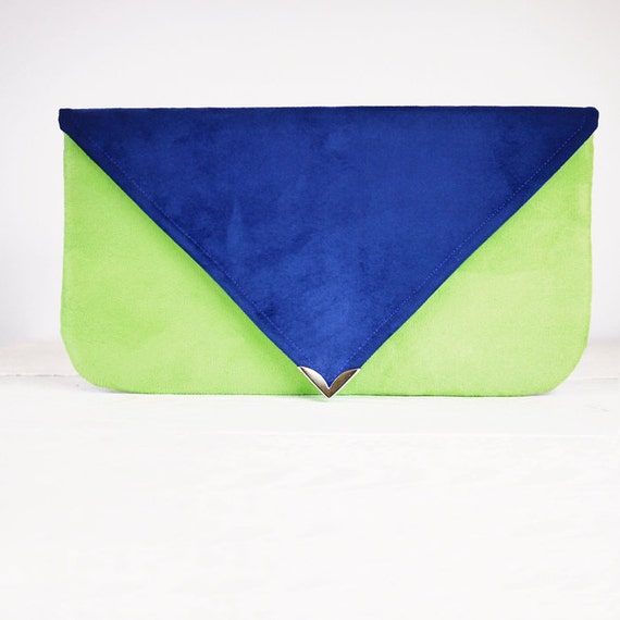 Items similar to Fun clutch purse in the Color of Your Choice on Etsy