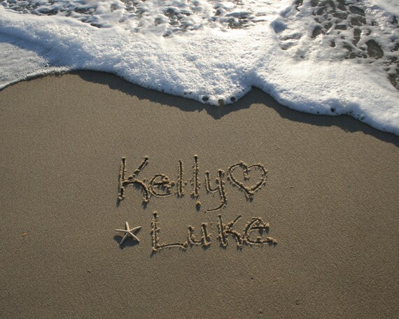 Write your name on the beach app image