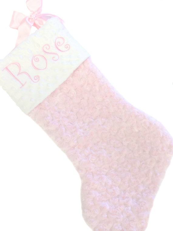 Personalized Christmas Stocking Baby's Girls First