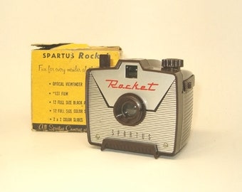 Spartus ROCKET, BROWN, Vintage Camera Clean and Working