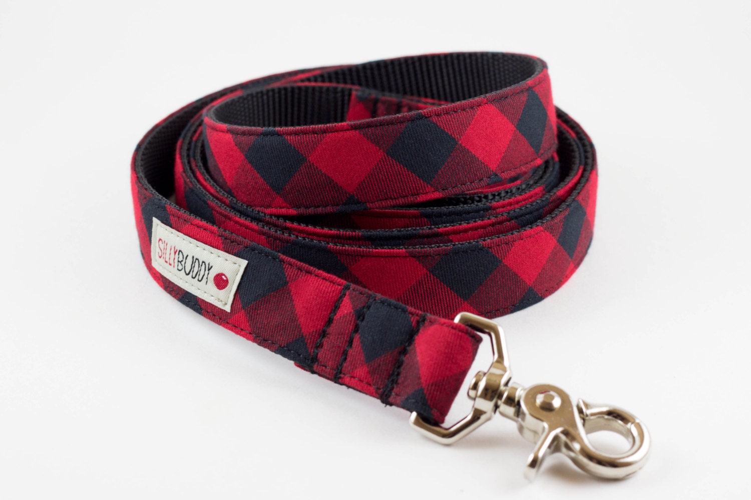 Buffalo Plaid Dog Leash by SillyBuddy on Etsy