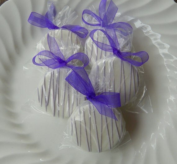 60 Dipped Oreo Cookie Party Favors - For Weddings - Baby or Bridal Showers - OOT Bags - Rehearsal Dinner - Anniversary or Birthday Parties Il_570xn