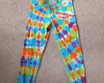 Girls Tie Dye Leggings Size XL