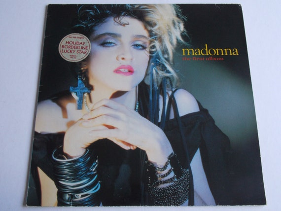 1983 Madonna The First Album LP Vinyl Record by OrbitOfNeptune