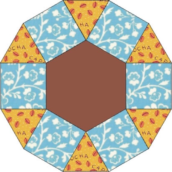 Ring EPP printable templates 1 inch 1 1/2 inches 2 inches