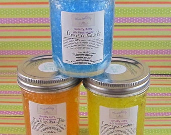 8 Ounce Smelly Jelly Jar Air Freshener