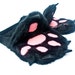 Pot holders - Oven mitts set in a Funny Form of Teddy Bear Paw- Baking Gloves set of two