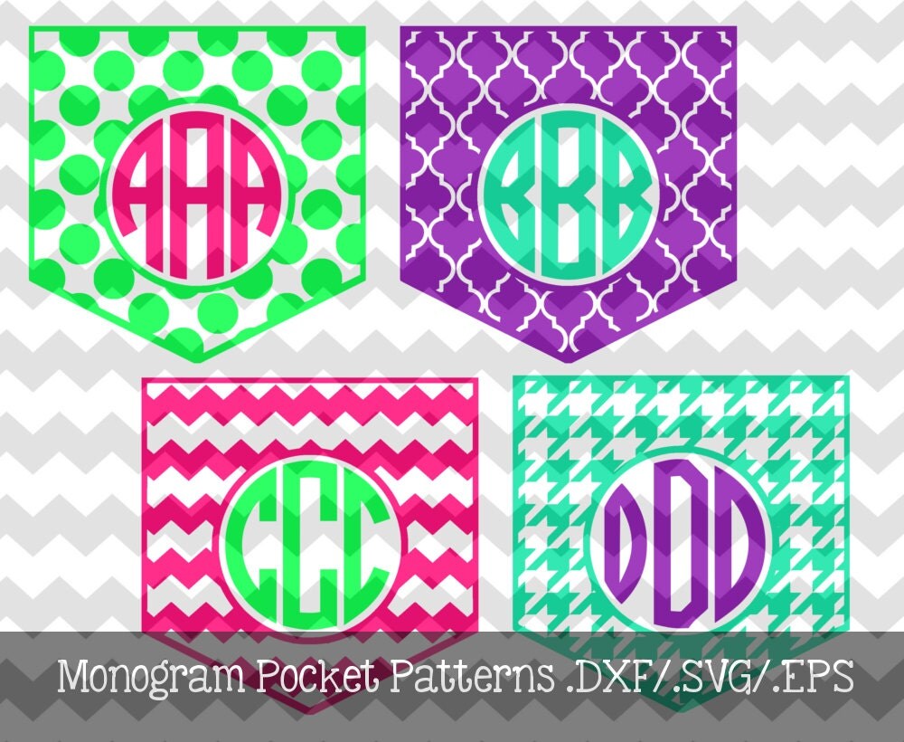 pocket monogram