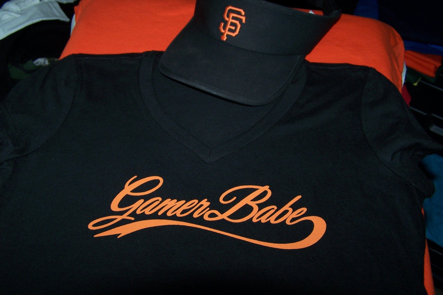 sf giants gamer babe t shirt