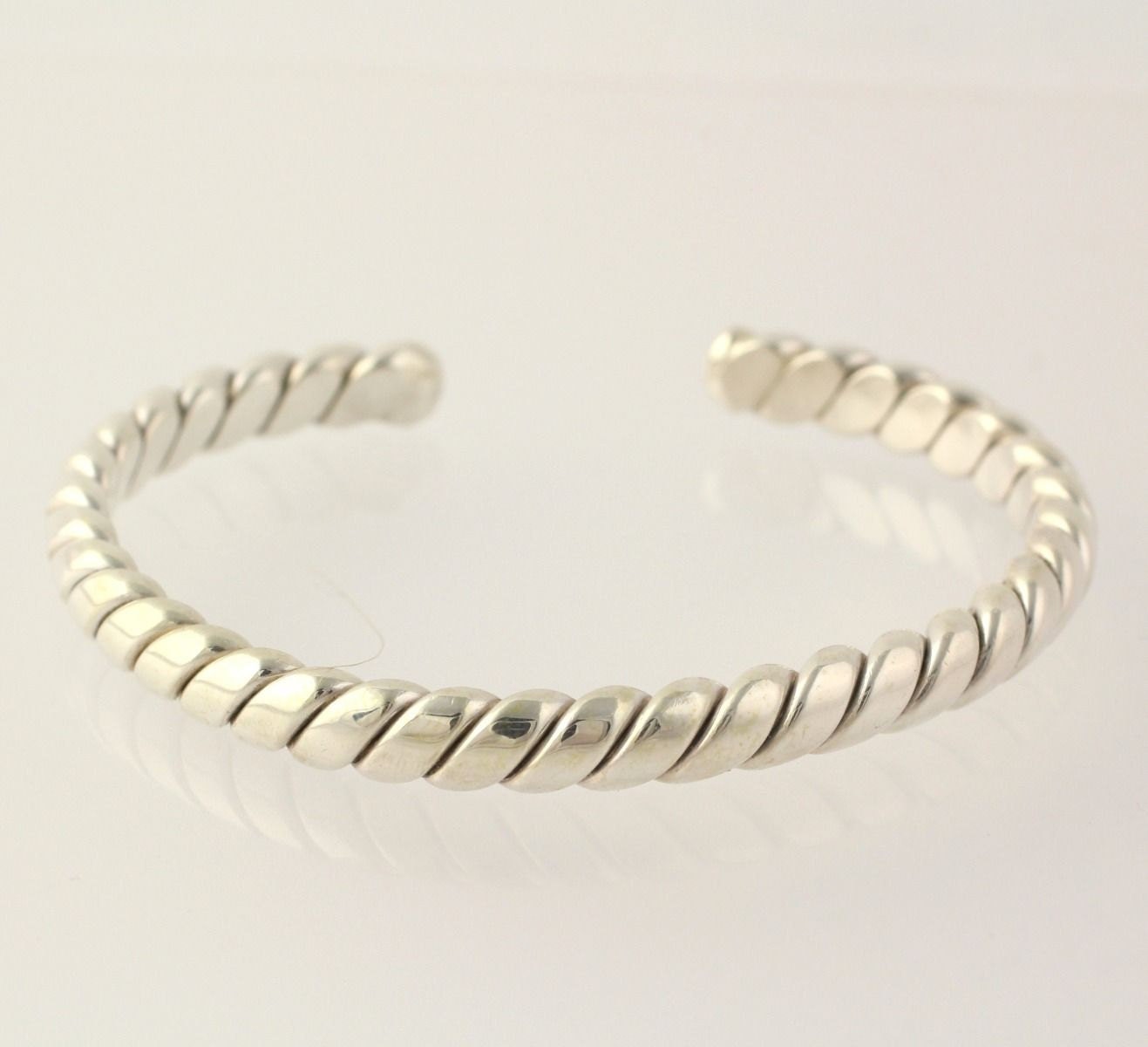 Twist Cuff Bracelet Sterling Silver Cecil Ashley Navajo 925 Native ...