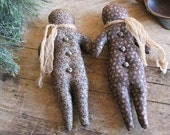 Primitive Gingerbread Man Doll Christmas Decor