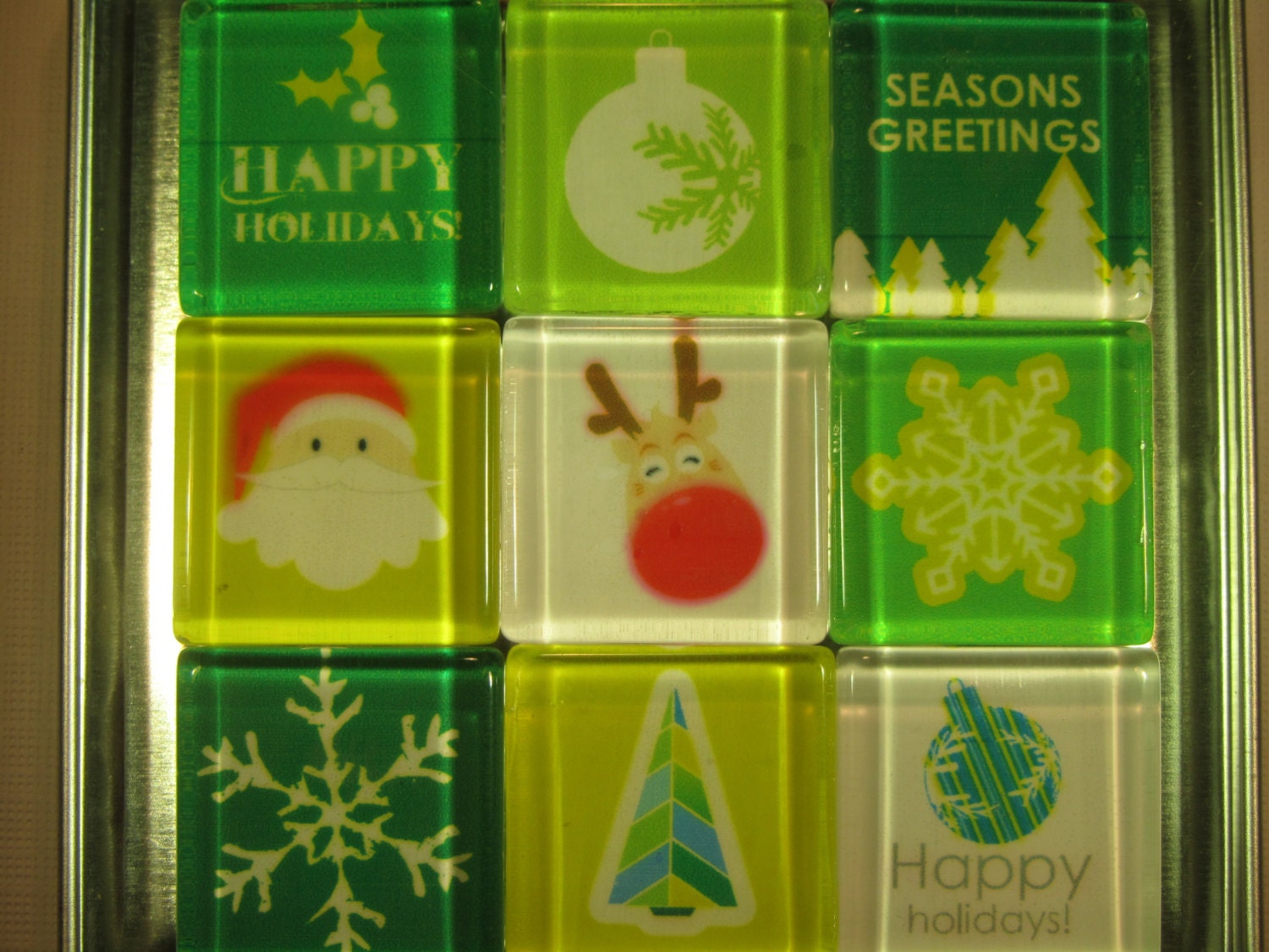 Christmas Set of Nine with by UpNorthKnitsAndGifts