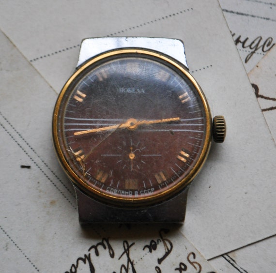 Vintage Soviet wrist watch .Not work.