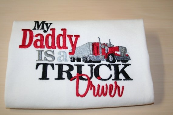 My Daddy&amp;#039;s Truck Embroidery