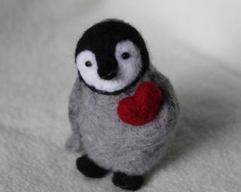 Felt penguin | Etsy
