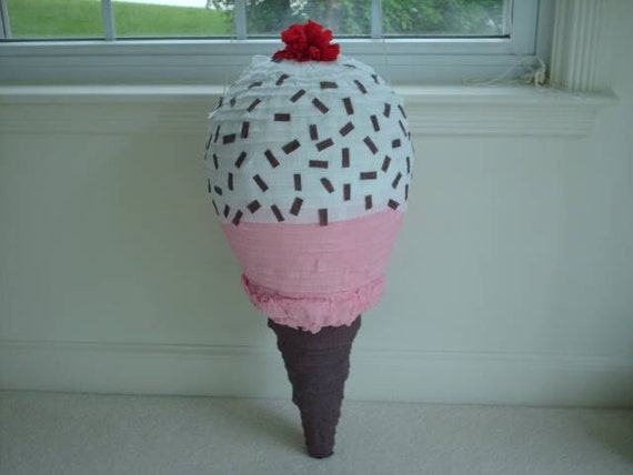 Ice Cream Cone Party Pinata Il_570xn