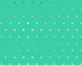 Cotton + Steel - Basics - XOXO - Toyboat Cloud Metallic