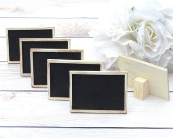 Rustic chalkboard signs, table numbers, wedding signs, rustic weddings- custom your colors