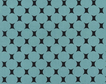 Atomic Dot (Turquoise) - Mod Basics - Michael Miller Fabrics - 1 Yard