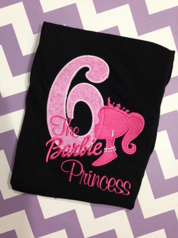 barbie birthday shirt