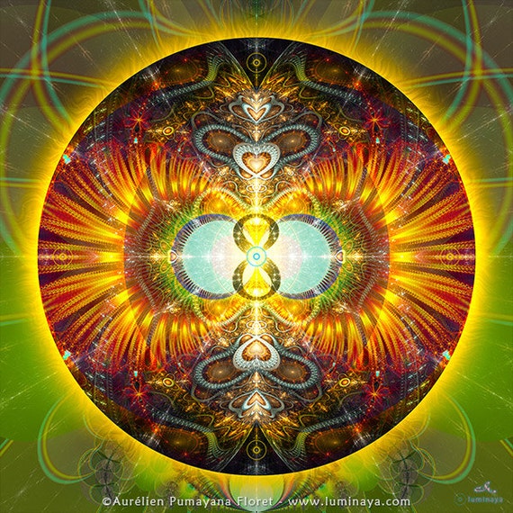 Original Mandala Abundancia Abundance Spiritual Psy